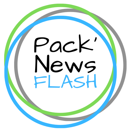 logo lettre d'information emballage Pack'News Flash